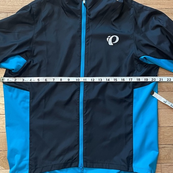 Pearl Izumi Black and Blue Jacket/Windbreaker Size L - Picture 8 of 10